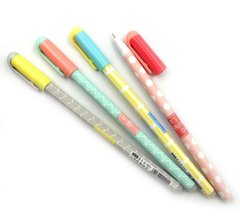 Ручка гелевая "Пиши-Стирай" Геометрия 0,5мм, синяя DSCN9236, цена за 1 ручку купить в Украине
