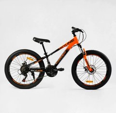 Велосипед Спортивний Corso 24" «SKYLINE» SL- 24336, рама алюминиевая 11’’, оборудование Shimano 21 скорость, собран на 75% (6800832433605) купить в Украине