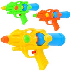 Водяной пистолет MR 0882 (96шт) розмір середній, 32см, 3 кольори, в кульку, 37-21-6см купить в Украине