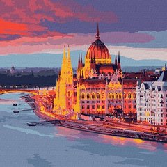 Картина за номерами "Будапешт" ★★★★★ купити в Україні