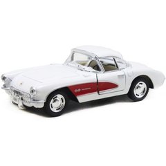 Машинка металлическая "Chevrolet Classic Corvette 1957", белый купить в Украине