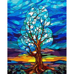 Картина за номерами " Дерево змін" проективна картина розміром 40х50 см Сюжет № 2 купить в Украине