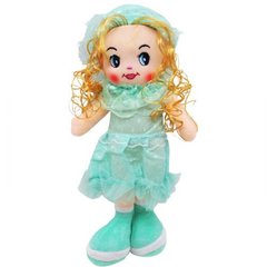 Мягкая кукла "Полина", мятная (37 см) купить в Украине