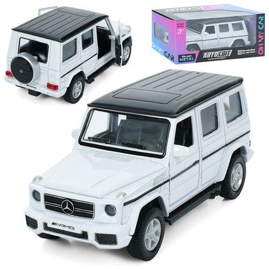 Джип AS-3103 АвтоСвіт, Mercedes-Benz G63 AMG, мет.,інерц.,відчин. двері,гум. колеса,кор.,15,5-7-7см. купити в Україні