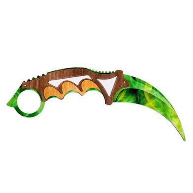 Нож Керамбит из CS GO Emerald Сувенир-декор (4820242360030) купить в Украине