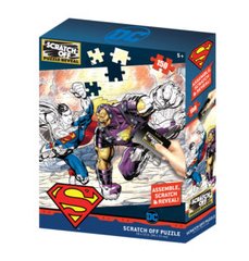 Пазлы 33020 (6шт) Superman, 46-31см, супергерой, злодей, 150дет,Scratch off, в кор-ке, 18-23-5см купить в Украине