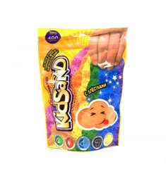 Кінетичний пісок "KidSand" помаранчевий, в пакеті, 400 г купити в Україні
