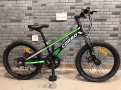 Дитячий спортивний велосипед 20" CORSO "Speedline" MG-74290 (1) магнієва рама, Shimano Revoshift 7 швидкостей, зібраний на 75% купити в Україні