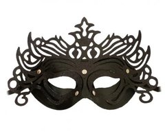 Венецианская маска Изабелла черная