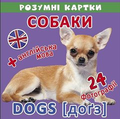 [F00020495] Розумні картки. Собаки. 12 карток купить в Украине
