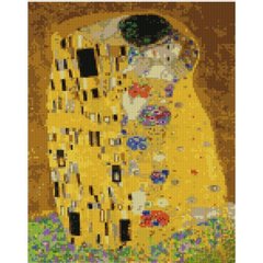 Набір для творчості алмазна картина Густав Клімпт Поцілунок Strateg розміром 30х40 см кв (KB121) купить в Украине