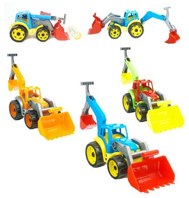 Іграшка "Трактор з двома ковшами" 3671 ТехноК (4823037603671) МИКС купить в Украине