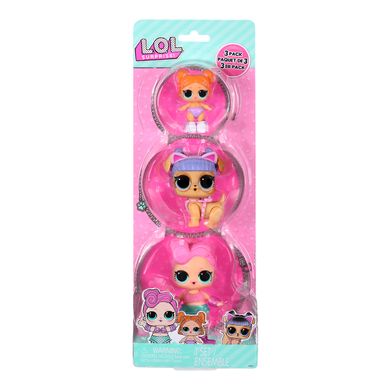 Игровой набор с куклой L.O.L. Surprise! 987864 серии OPP Tot + Pet + Lil Sis - Вейвс, Канзас К9, Лил Битс (6900007339544) купить в Украине