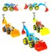 Іграшка "Трактор з двома ковшами" 3671 ТехноК (4823037603671) МИКС