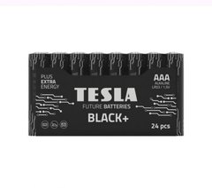 [AAA BLACK+24M] Первинні елементи та первинні батареї TESLA BATTERIES AAA BLACK+ 24 MULTIPACK ( R03 / SHRINK 24 шт.) купить в Украине