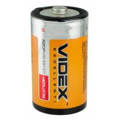Батарейка солевая R20 Videx 1шт купить в Украине