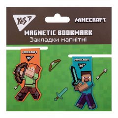 Закладки магнітні YES Minecraft, 2шт. купити в Україні