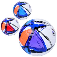 М'яч футбольний MS 3842 (30шт) розмiр 5, TPE, 400-420г, ламiнований, 3кольори, в пакеті купить в Украине