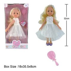 Лялька YL 2285 N (48) висота 32 см, гребінець для волосся, у коробці купити в Україні