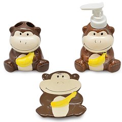 Набор для ванной "Monkey" 3пр/наб 22*20*7.5см R30156 (24наб) купить в Украине