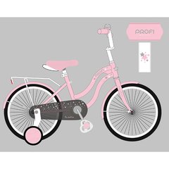 Велосипед дитячий PROF1 14д. MB 14061-1 STAR,SKD75, дзвінок, ліхтар, багажник, дод. колеса, рожевий купити в Україні