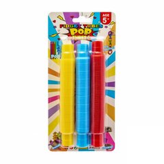 Іграшка Pop Tube 18109 набір 3шт, 14 см на планшетці (6921410181094)
