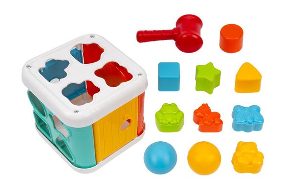 Игрушка куб "Умный малыш" 9499 ТехноК, в сетке (4823037609499)