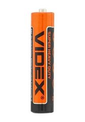 Батарейка солевая Videx R03P AAA, Цена за 1 батарейку (4820118290423) купить в Украине