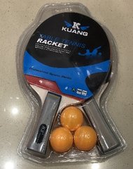 Теннис настольный TT2254 (50 шт)2 ракетки,3 мячика в слюде купить в Украине