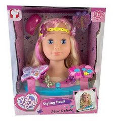 Лялька-голова для зачісок YL 888 C-1 (8) в коробці купити в Україні