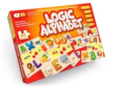 Розвиваючі пазли "Logic Alphabet", англо-російська купити в Україні