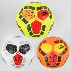 Мяч футбольный C 44423 (60) "TK Sport", 3 вида, вес 380-400 грамм, материал PU, баллон резиновый купить в Украине
