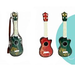 Гітара 8056 (42шт) 46см, струни 4шт, медіатор, 2 види, в чохлі, 16-47-4,5см купить в Украине