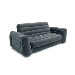 Intex Надувний диван 66552 NP 203х224х66 см, розкладається, підсклянники, в коробці (6903317165612) купити в Україні