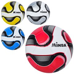 М'яч футбольний MS 3682 (30шт) розмір5, TPE, 400-420г, 4кольори, в пакеті купить в Украине