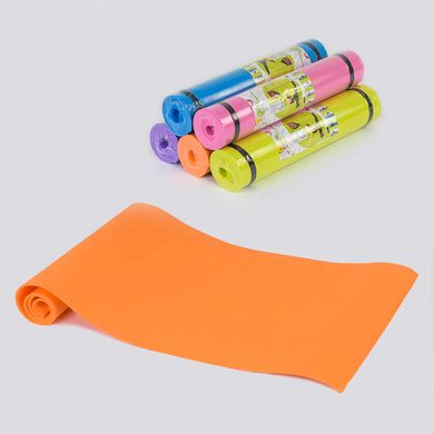 Килимок для йоги З 36548 (25) 4 кольори, товщина 6 мм, 178х59х0,6 см купити в Україні