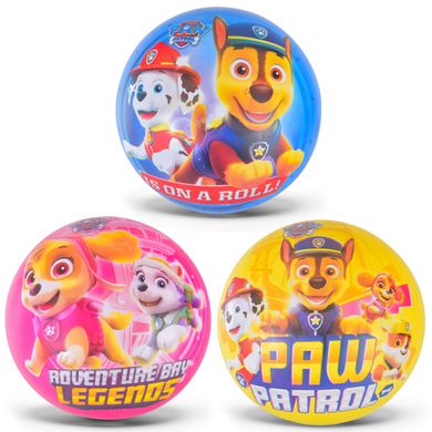 М"яч гумовий PB2102 (300 шт) Paw patrol, 23 см," 80 грам (6902100000017) МИКС купити в Україні