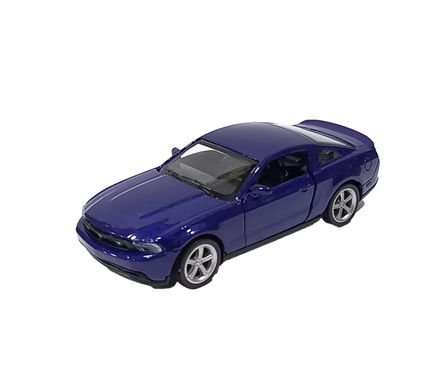 Машина метал 4301 АВТОПРОМ, FORD MUSTANG GT 1:43, відчиняються двері, в коробці (4897071920841) Синий купити в Україні