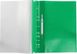Папка-скоросшиватель E38504-04 Economix Light с прозрачным верхом А4 с перфорацией глянец, зелёный (4044572385185)