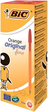 Ручка "Orange", червона, зі штрих-кодом на штуку купить в Украине