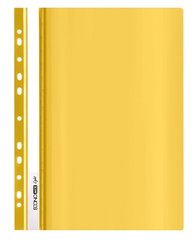 Папка-скоросшиватель E38504-05 Economix Light с прозрачным верхом А4 с перфорацией глянец, жёлтый (4044572385005) купить в Украине