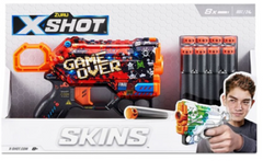 Швидкострільний бластер X-SHOT Skins Menace Game Over (8 патронів), 36515B купить в Украине