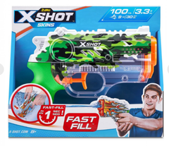 X -Shot Водний бластер Fast FIill Sins NANO Jungle Camo, 11853B купити в Україні