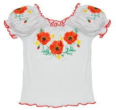 Блуза "Вышиванка" с коротким рукавом 13016 1,5г/86/26 купить в Украине