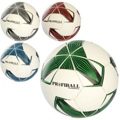 Мяч футбольный 2500-179 (30шт) размер 5, ПУ1,4мм, ручная работа, 32панели, 400-420г, 4цвета,в кульке купить в Украине