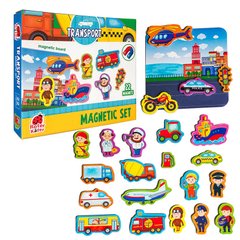 гр Магнітний набір "Transport" RK2090-04 (12) "Vladi Toys" купити в Україні