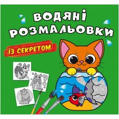 Книга "Водяні розмальовки із секретом. Кішечка" купить в Украине