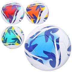 М'яч футбольний MS 4053 (12шт) розмір5, ПУ, 400-420г, ламінований, 4кольори, в пакеті купить в Украине