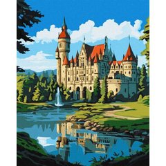 Картина за номерами "Чарівний замок" 40х50 см купити в Україні