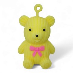Іграшка-антистрес “Ведмедик”, піна (жовтий)